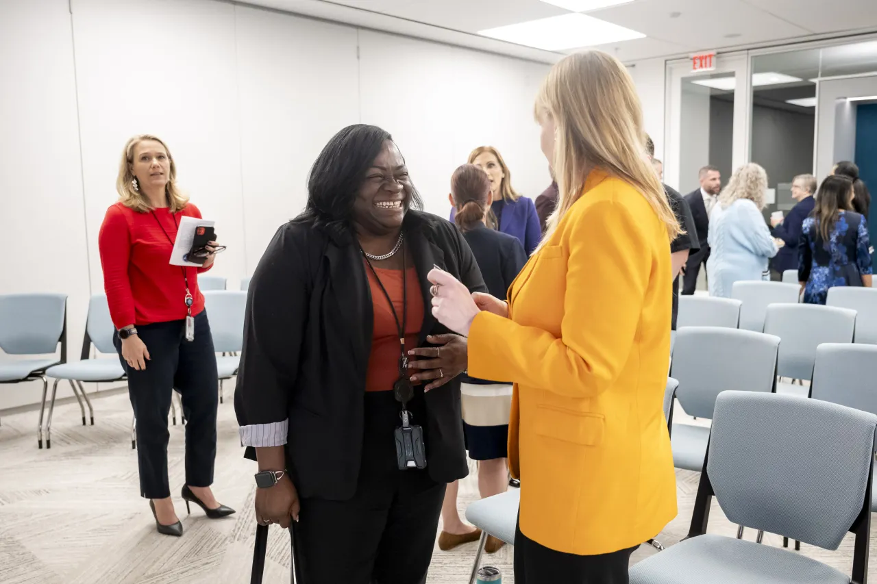 Image: DHS Senior Official Performing the Duties of the Deputy Secretary Kristie Canegallo Participates in a TSA HQ Town Hall Veterans Day Ceremony (030)