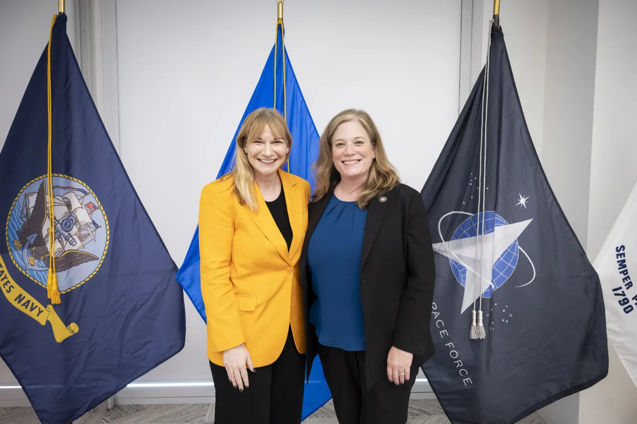 Image: DHS Senior Official Performing the Duties of the Deputy Secretary Kristie Canegallo Participates in a TSA HQ Town Hall Veterans Day Ceremony (032)