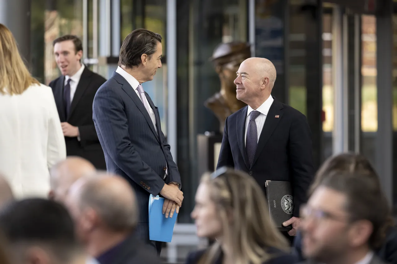 Image: DHS Secretary Alejandro Mayorkas Signs ICE Pact MOU with Canada and Finland (023)