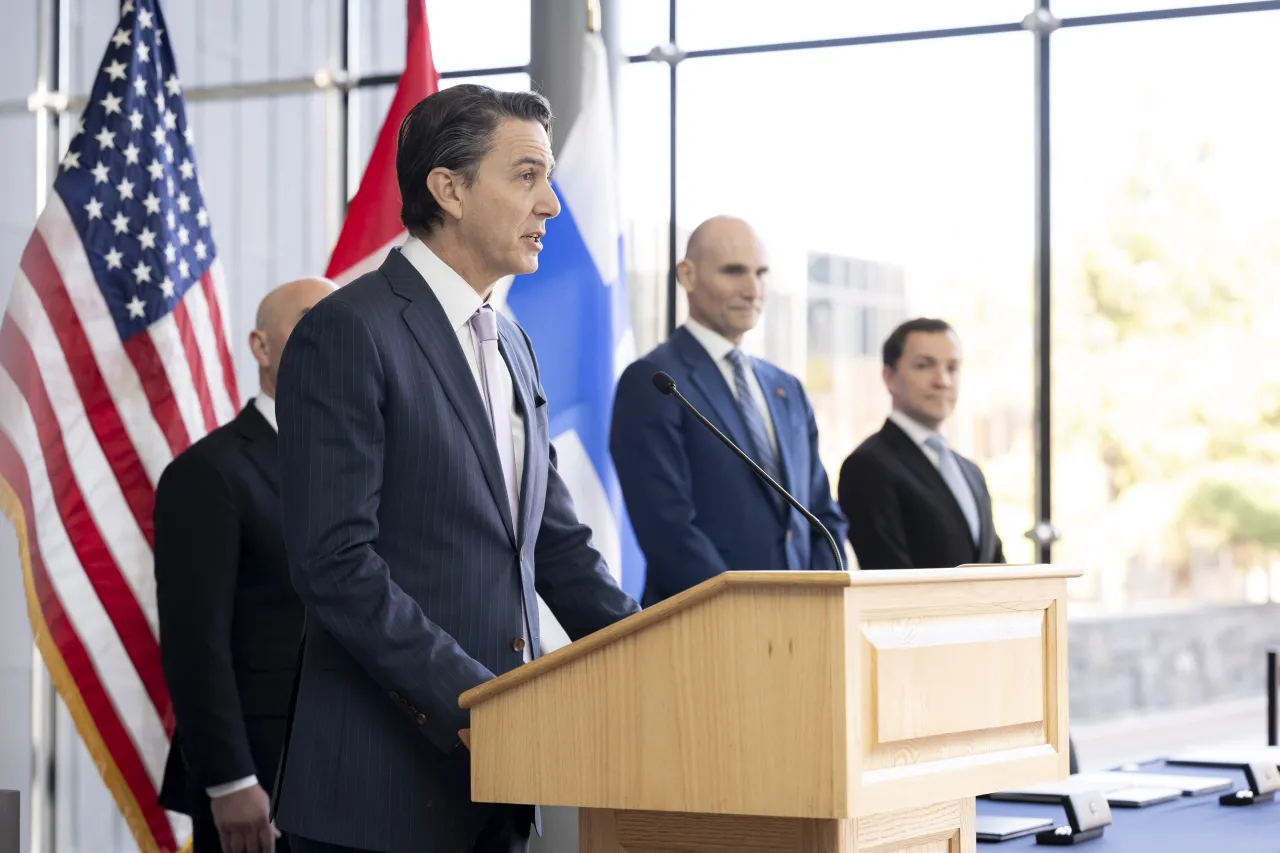 Image: DHS Secretary Alejandro Mayorkas Signs ICE Pact MOU with Canada and Finland (027)