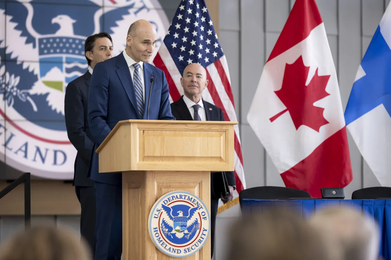 Image: DHS Secretary Alejandro Mayorkas Signs ICE Pact MOU with Canada and Finland (032)