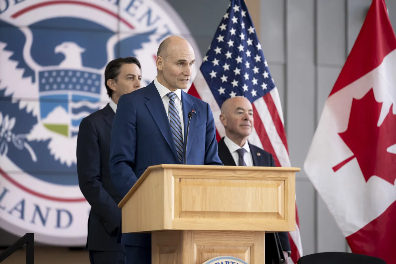 Image: DHS Secretary Alejandro Mayorkas Signs ICE Pact MOU with Canada and Finland (033)