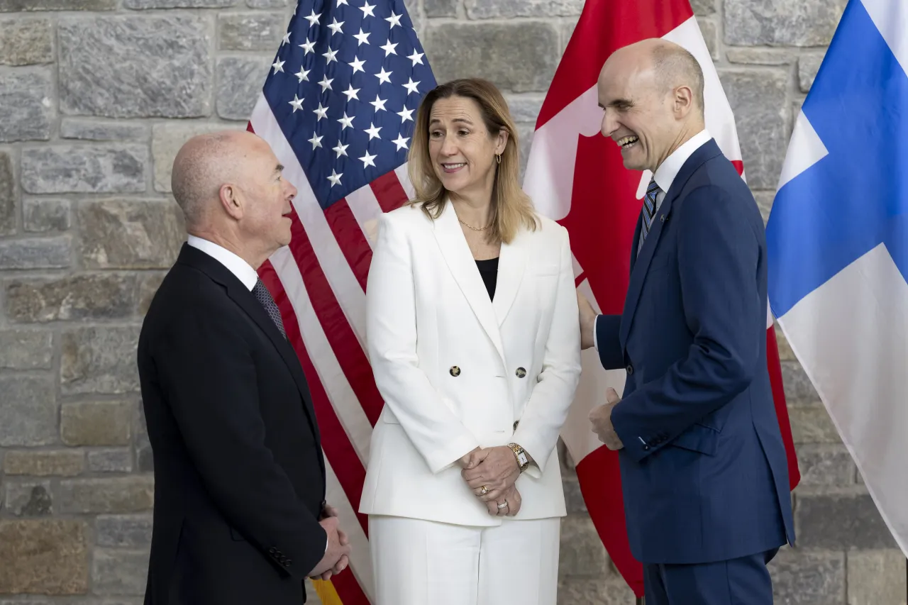 Image: DHS Secretary Alejandro Mayorkas Signs ICE Pact MOU with Canada and Finland (045)