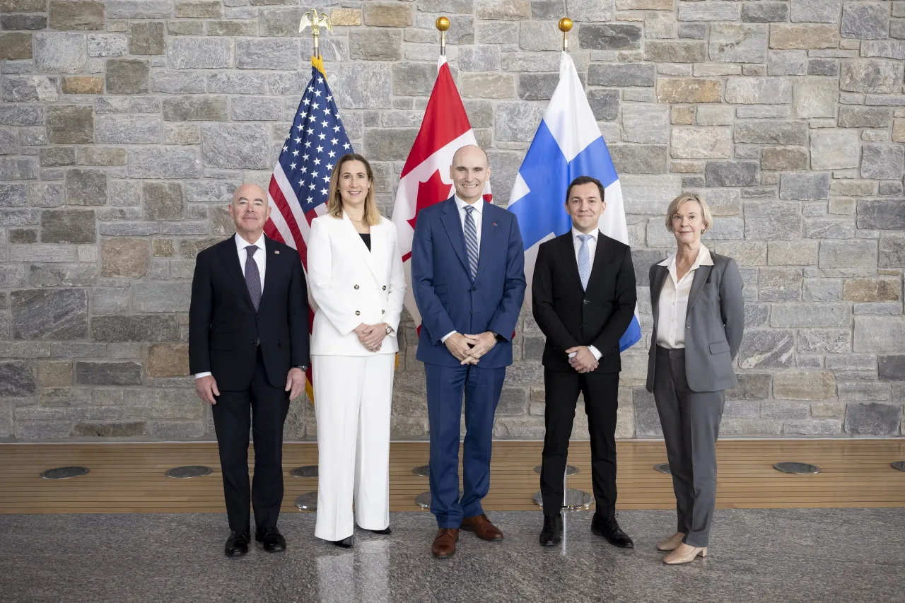 Image: DHS Secretary Alejandro Mayorkas Signs ICE Pact MOU with Canada and Finland (046)