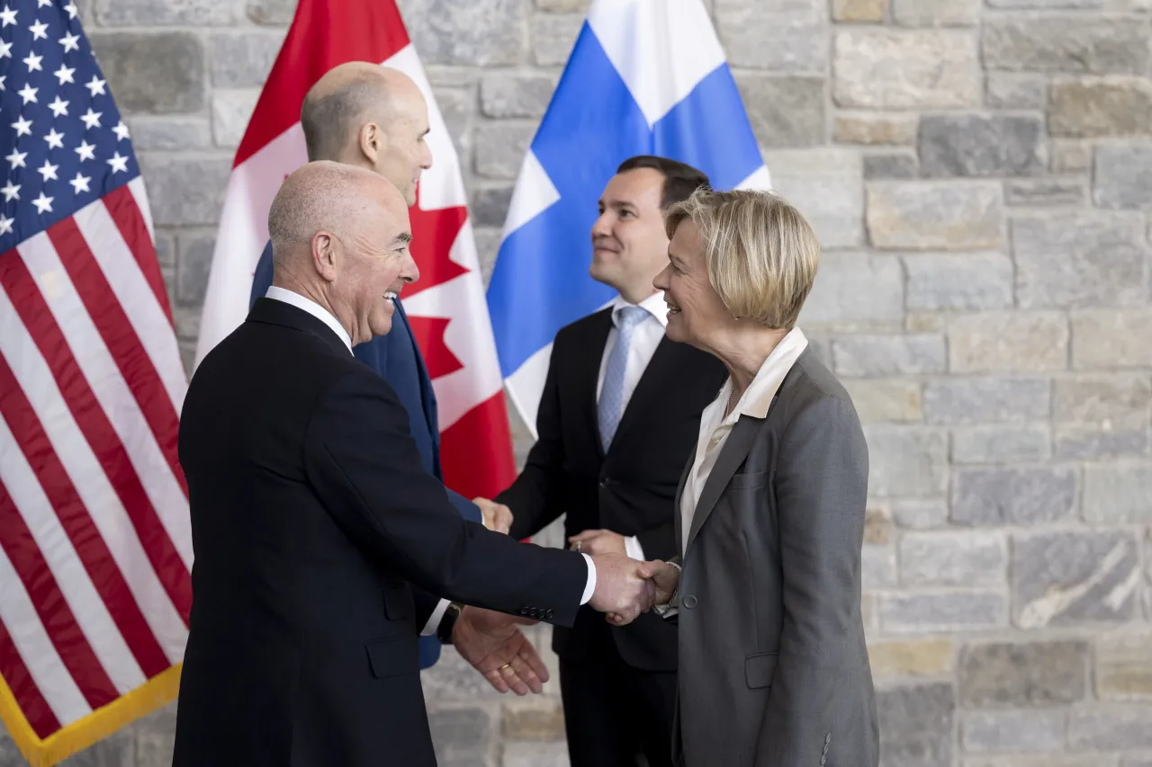 Image: DHS Secretary Alejandro Mayorkas Signs ICE Pact MOU with Canada and Finland (047)