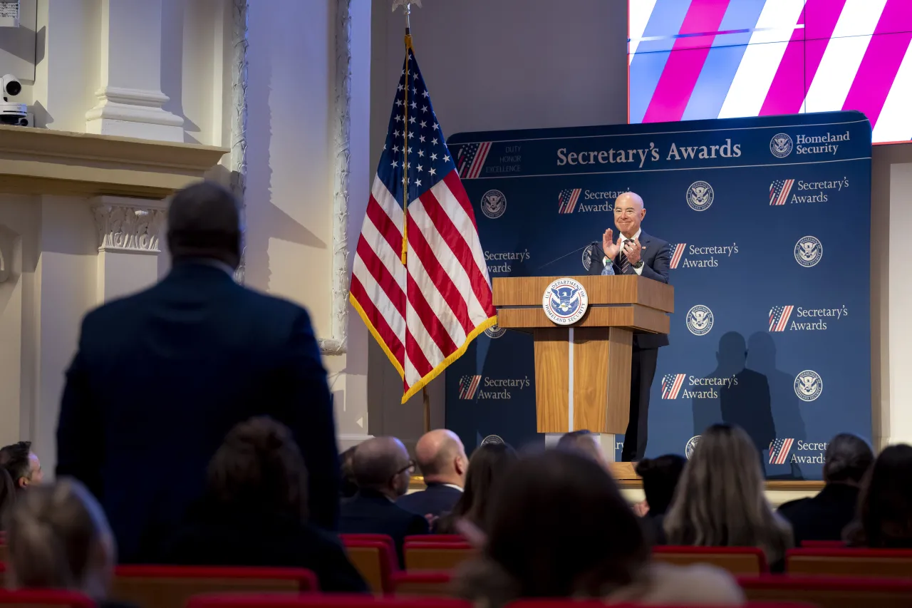 Image: DHS Secretary Alejandro Mayorkas Presents the 2024 Secretary’s Awards (010)