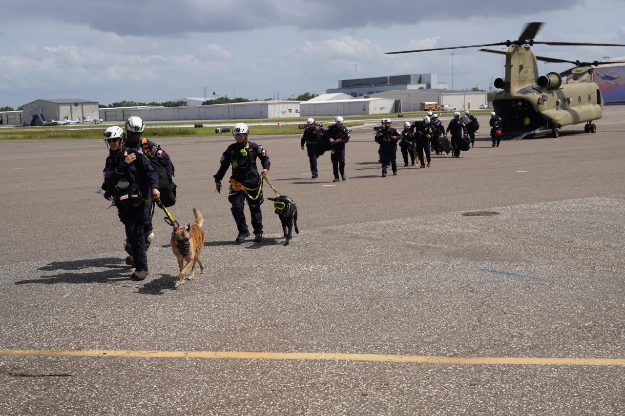 Image: Texas Task Force One Mobilizing in Response to Hurricane Helene