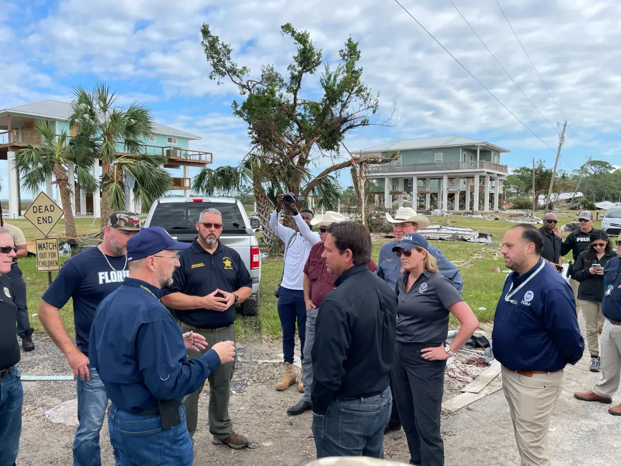 Image: FEMA Administrator Criswell Meets with Florida Officials After Hurricane Helene