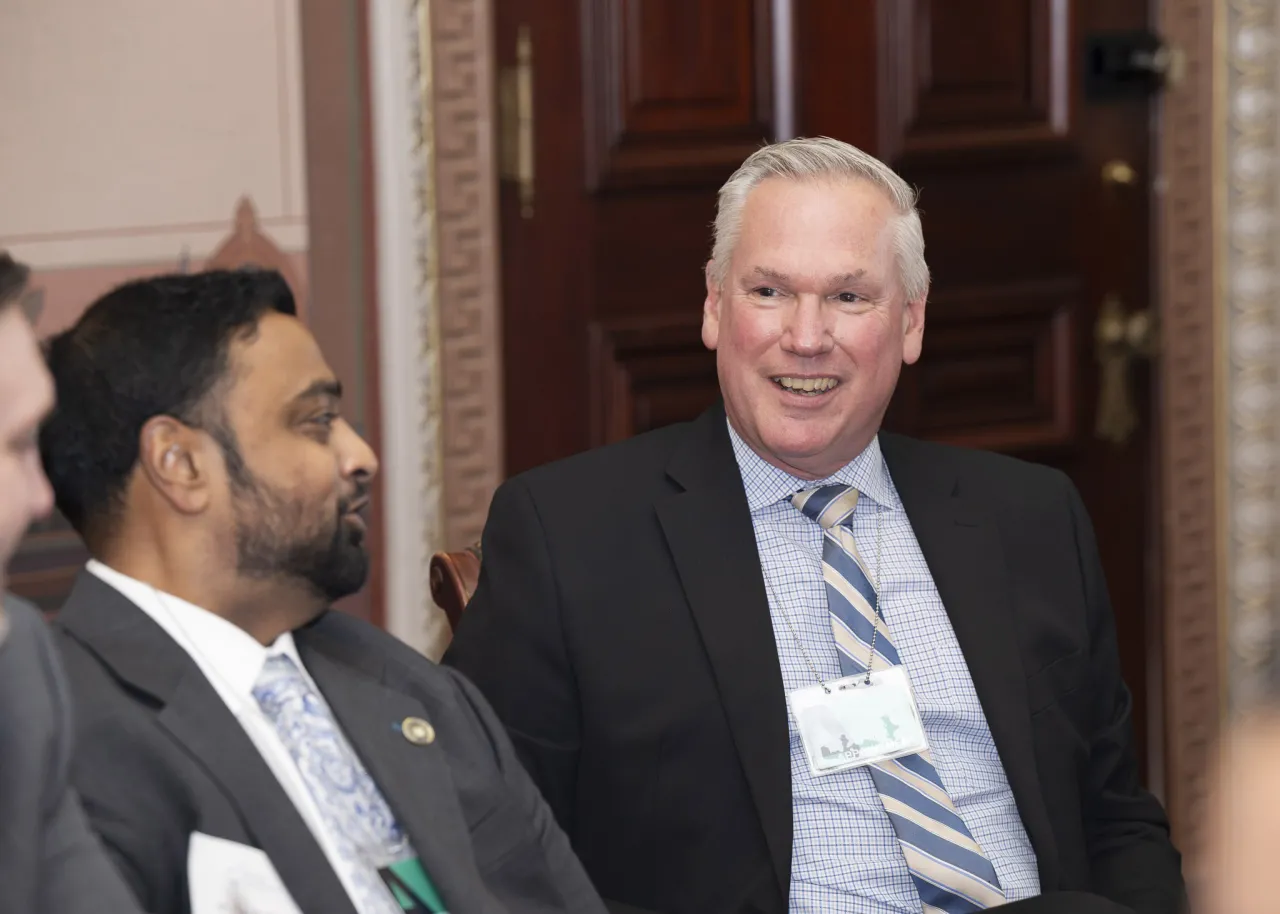 Image: DHS Fleet Electrification Law Enforcement Working Group May 2024 Meeting at the White House