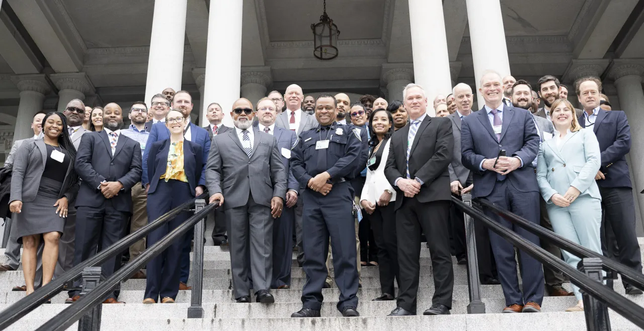 Image: DHS Fleet Electrification Law Enforcement Working Group May 2024 Meeting at the White House