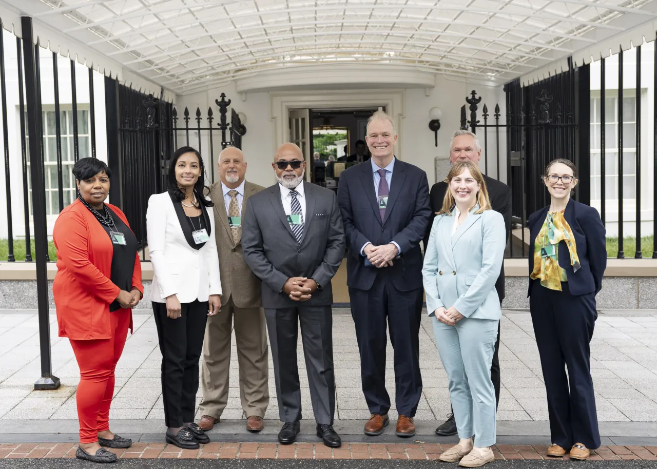 Image: DHS Fleet Electrification Law Enforcement Working Group May 2024 Meeting at the White House