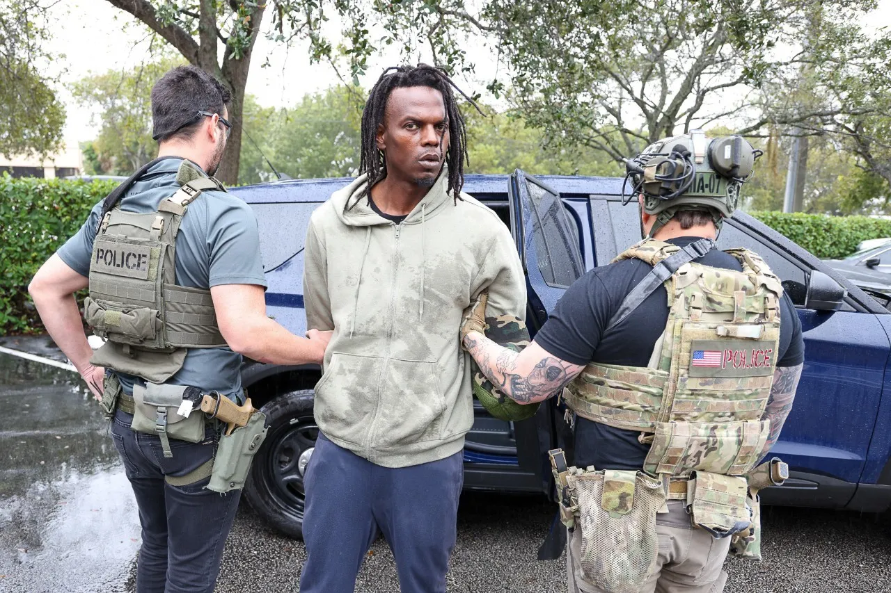 Image: ICE law enforcement’s officers arrested Franz Cadet a 43-year-old citizen of Haiti