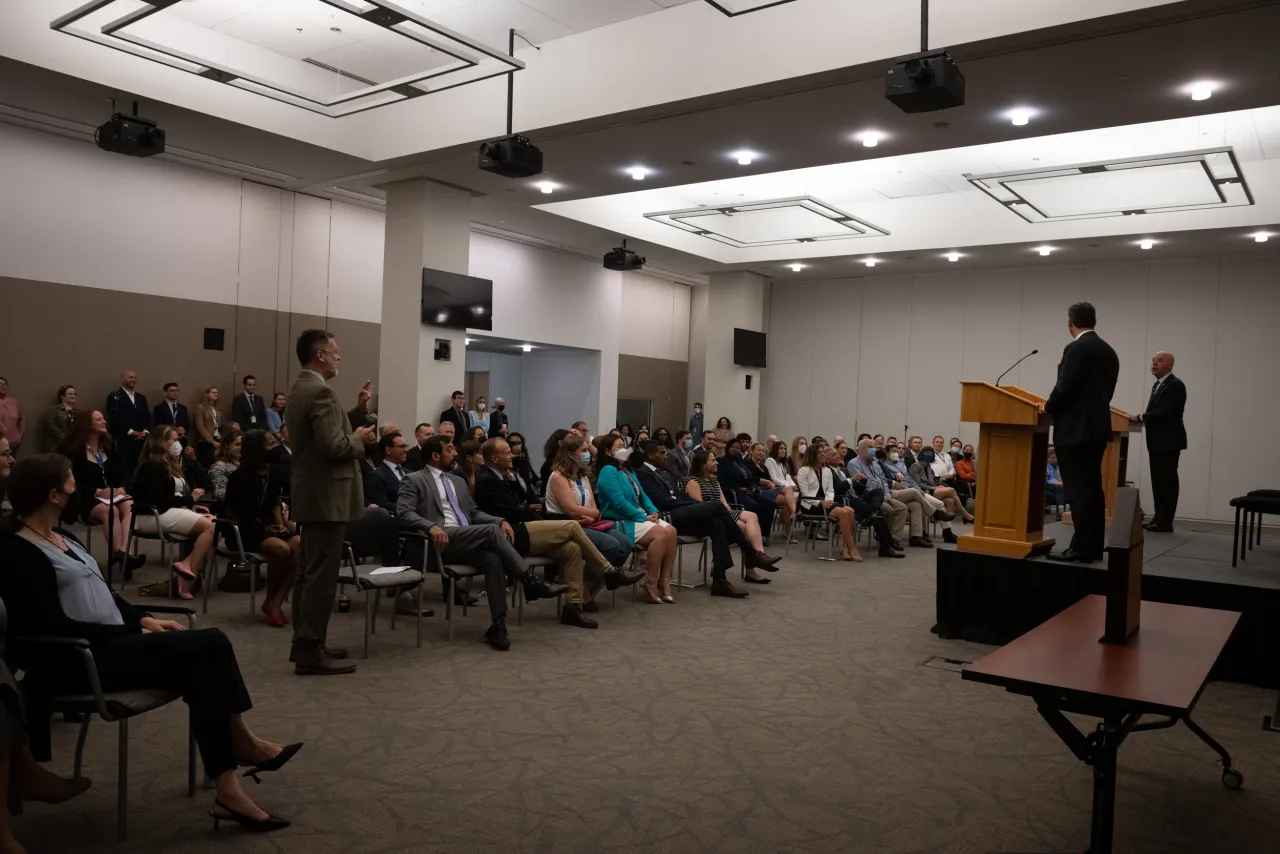 Image: DHS Secretary Alejandro Mayorkas Participates in Strategy, Policy, and Plans Town Hall (017)