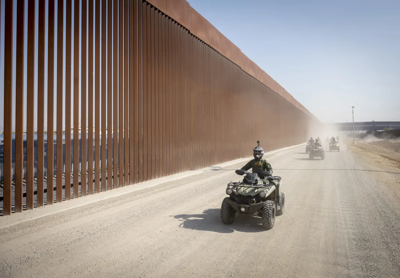 Image: Acting Secretary Wolf Participates in an Operational Brief and ATV Tour of the Border Wall (47)