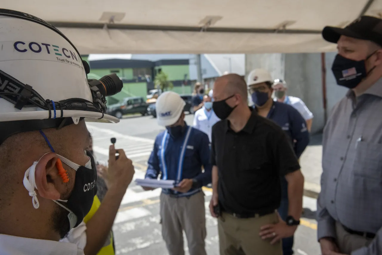 Image: Acting CBP Commissioner Troy Miller Tours Puerto Quetzal (14)