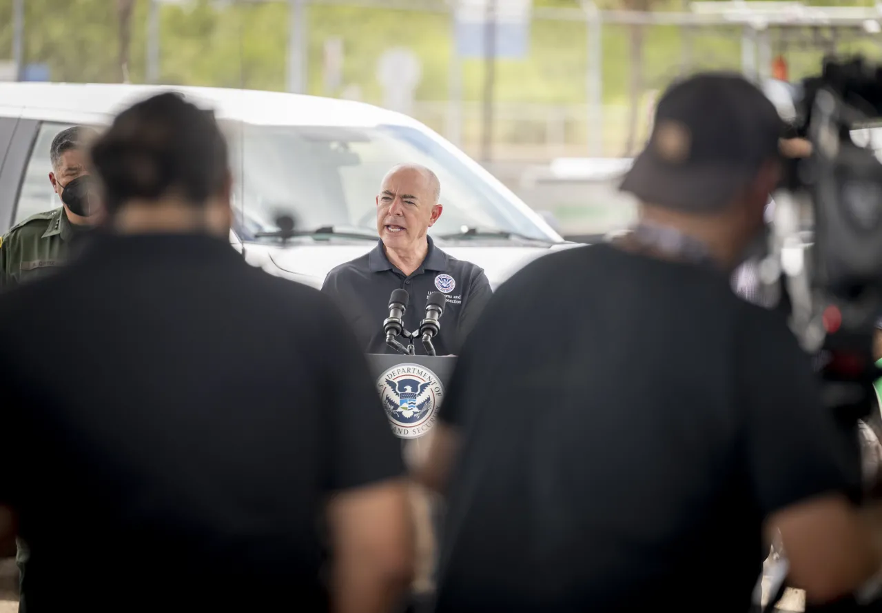 Image: DHS Secretary Alejandro Mayorkas Participates in a Press Conference (10)