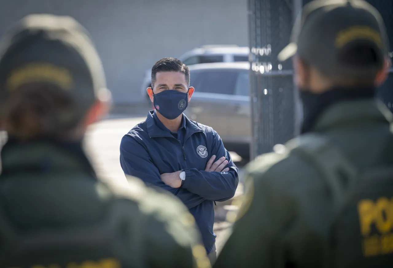 Image: Acting Secretary Wolf Participates in an Operational Brief and ATV Tour of the Border Wall (3)