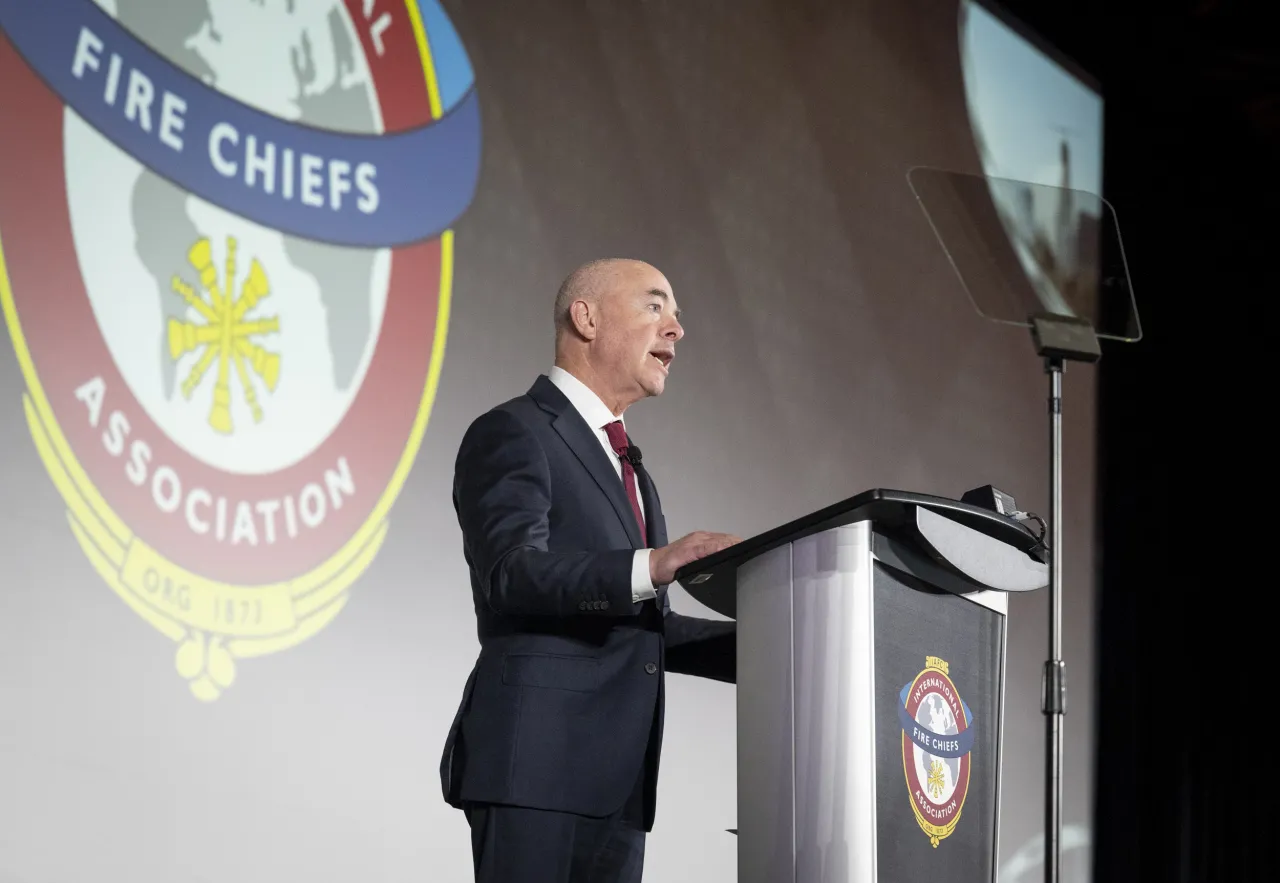 Image: DHS Secretary Alejandro Mayorkas Delivers Keynote Address (017)