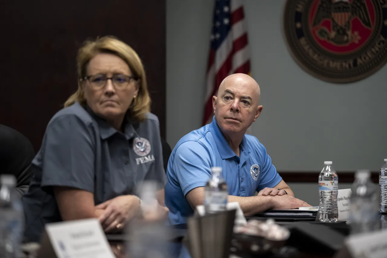 Image: DHS Secretary Alejandro Mayorkas Visits Rolling Fork, Mississippi  (012)