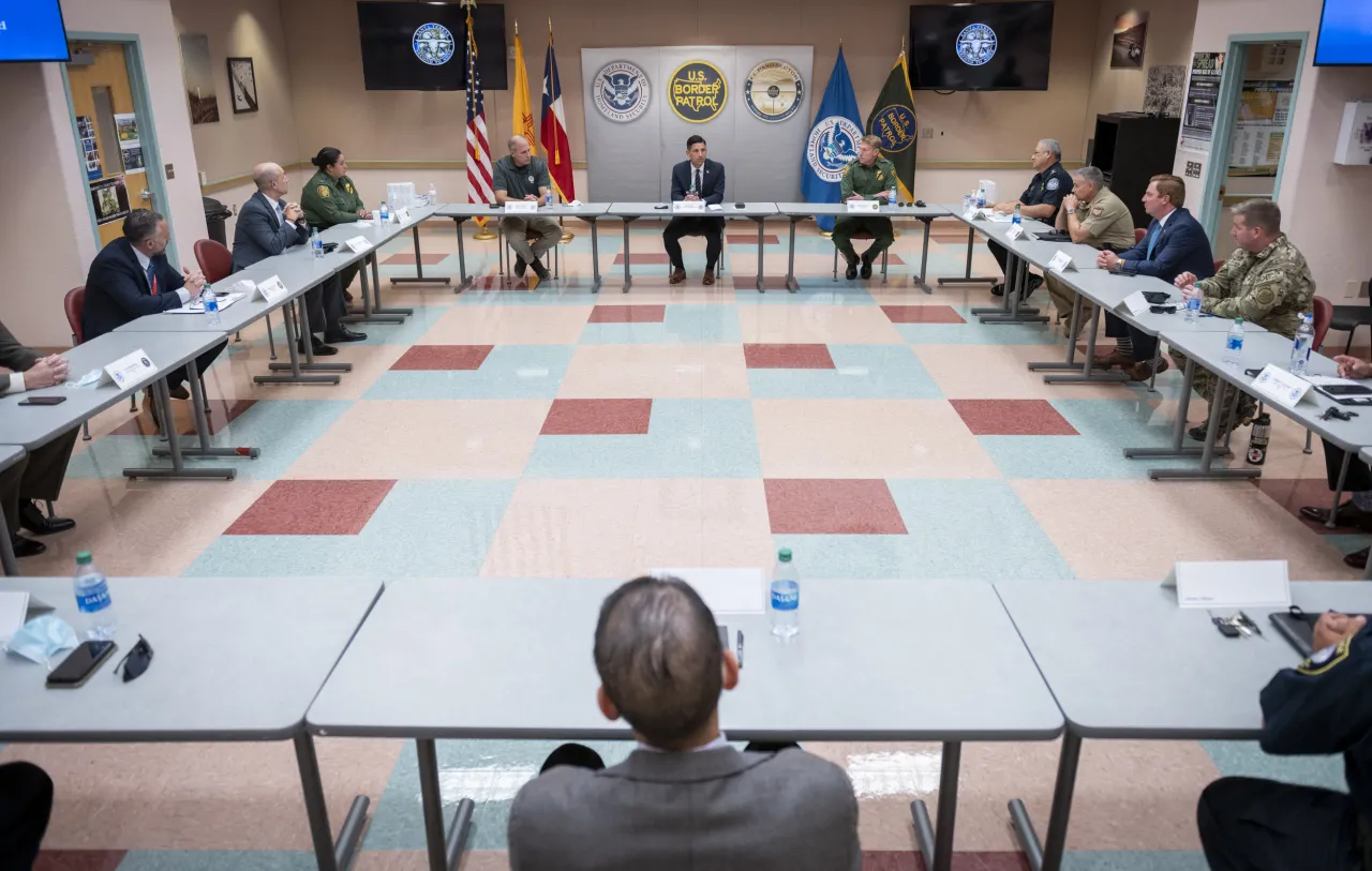 Image: Acting Secretary Wolf Participates in a Meeting with DHS Leadership (16)