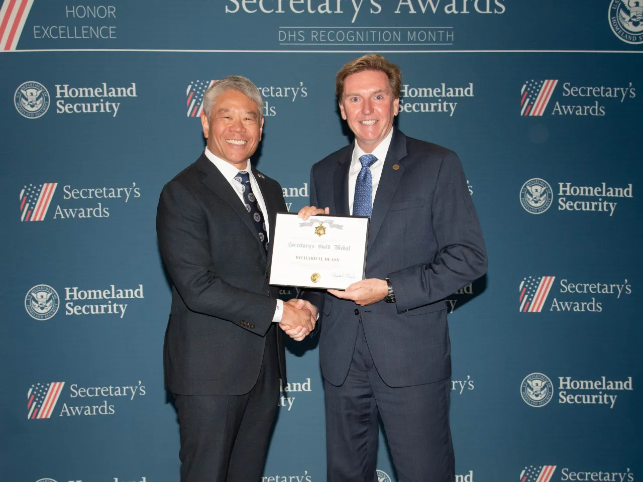 Image: Richard M. Deasy - Secretary's Gold Medal