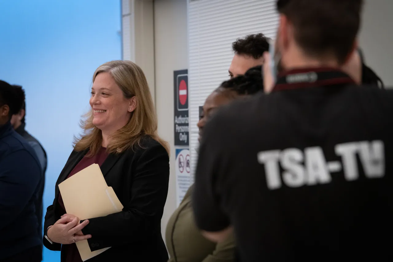 Image: DHS Secretary Alejandro Mayorkas Swears In TSA Administrator(014)