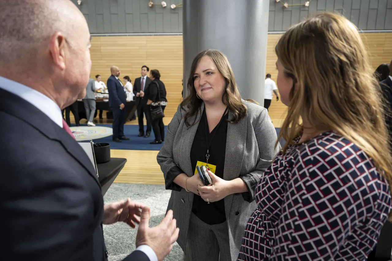 Image: DHS Secretary Alejandro Mayorkas Attends a Reception after the DHS 20th Anniversary Ceremony  (049)