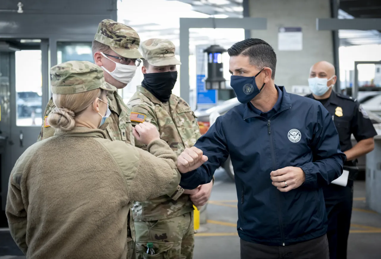 Image: Acting Secretary Wolf Participates in an Operational Tour of San Ysidro Port of Entry (9)