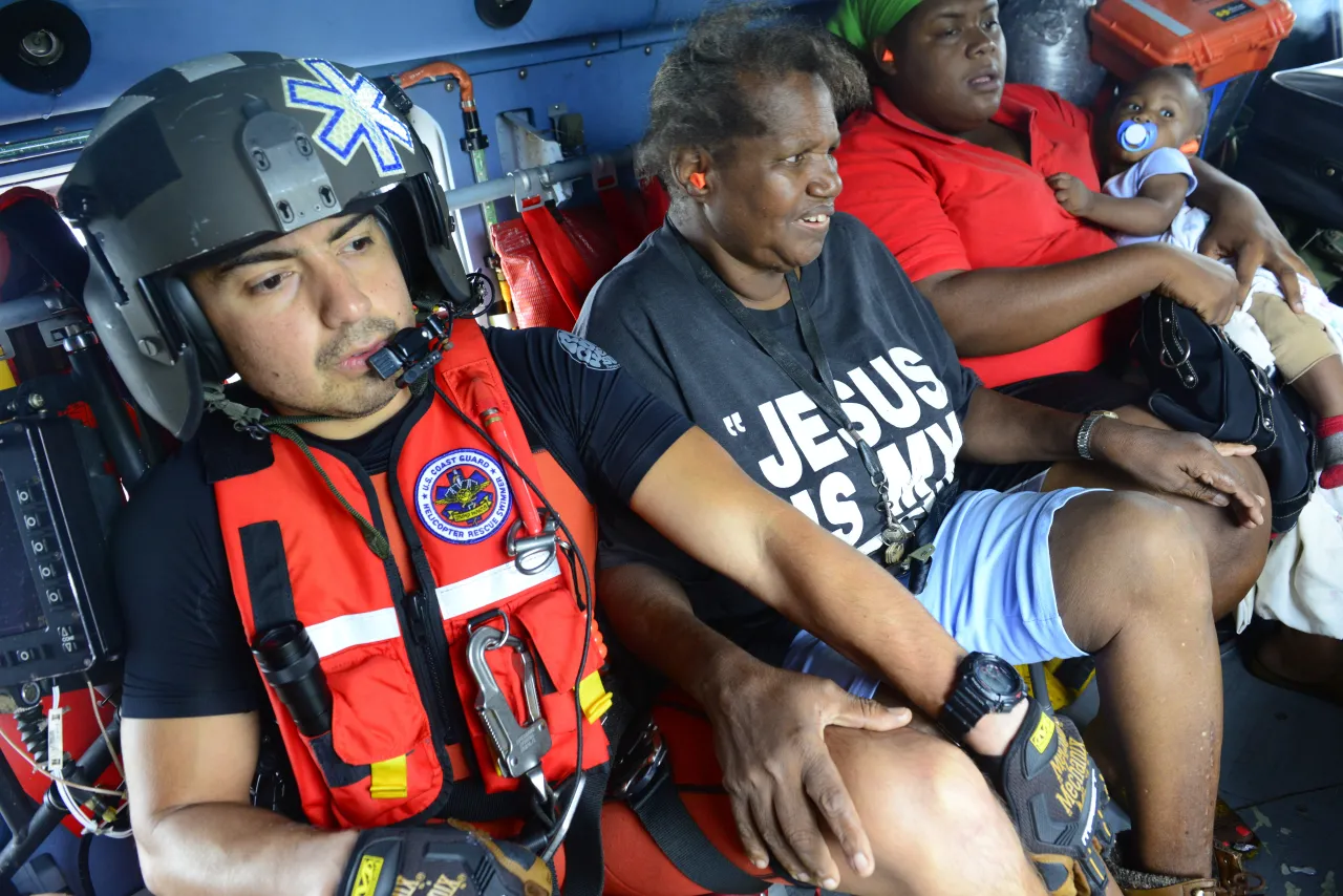 Image: Coast Guard conducts search and rescue in response to Hurricane Harvey