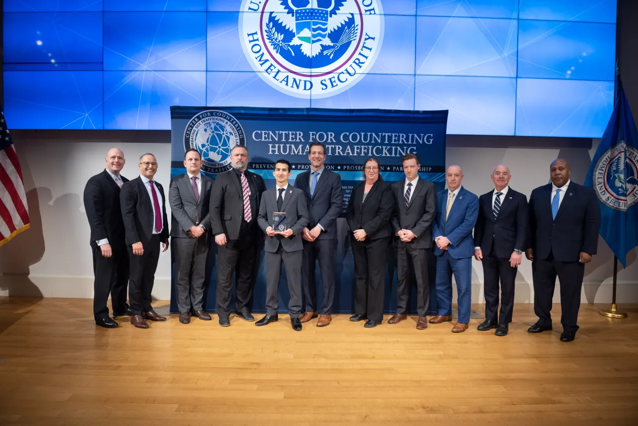 Image: DHS Secretary Alejandro Mayorkas Presents DHS Awards in Countering Human Trafficking (028)