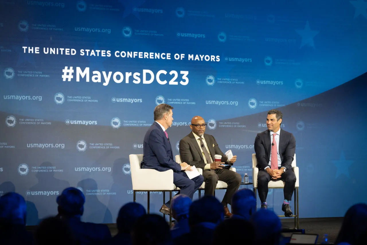 Image: DHS Secretary Alejandro Mayorkas Delivers Remarks at the United States Conference of Mayors 91st Winter Meeting (006)