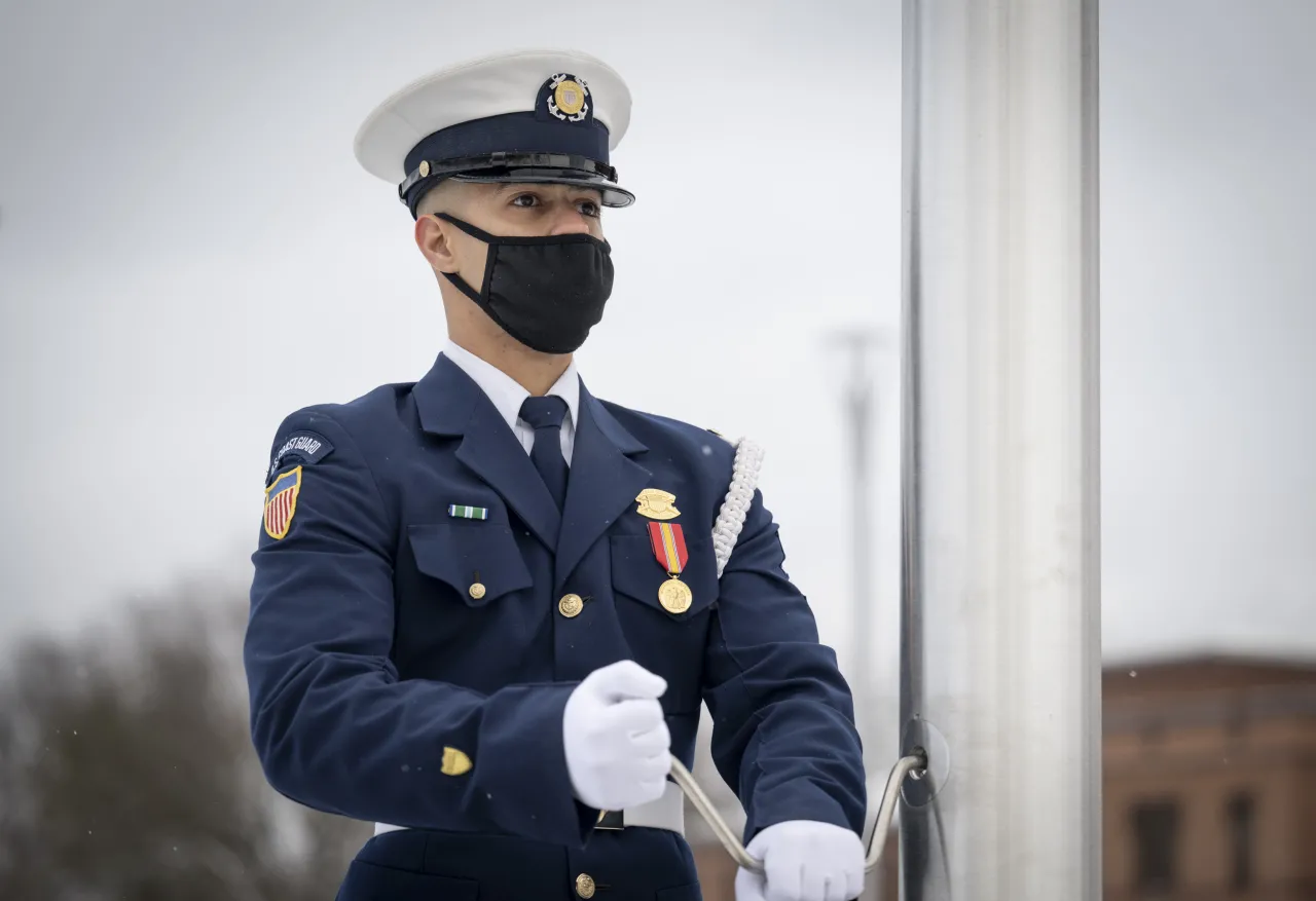 Image: DHS Secretary Alejandro Mayorkas Flag Raising Ceremony (14)