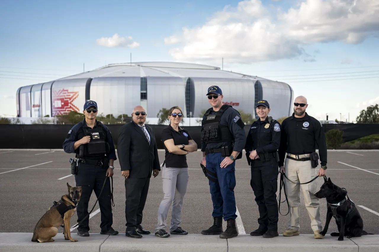 Image: DHS Employees Work to Secure Super Bowl LVII (111)