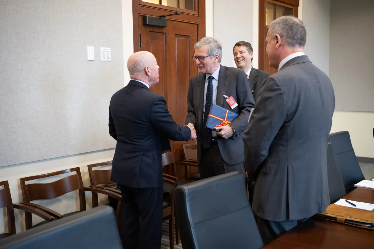 Image: DHS Secretary Alejandro Mayorkas Meets with Spanish Ambassador (001)