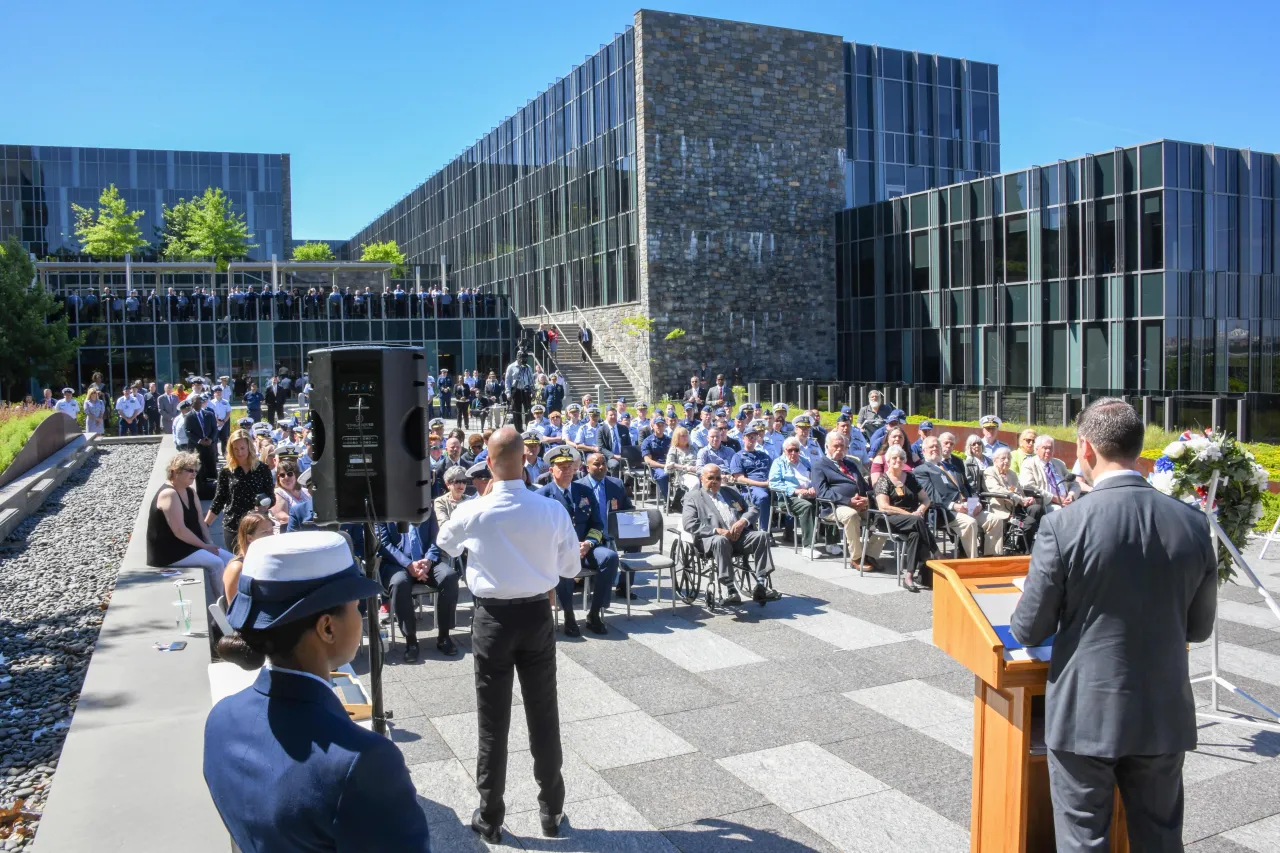 Image: Acting Secretary Kevin McAleenan Attends Coast Guard Memorial Day Event (11)