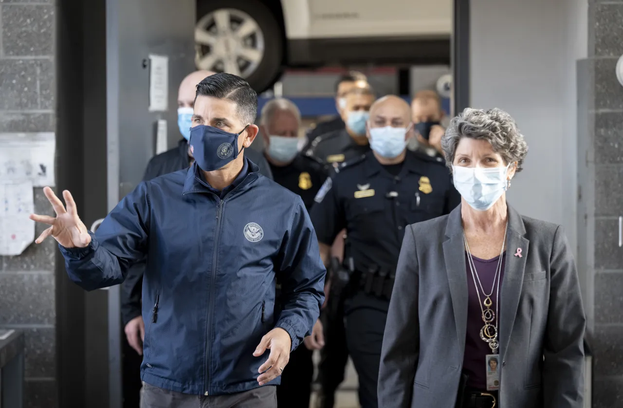 Image: Acting Secretary Wolf Participates in an Operational Tour of San Ysidro Port of Entry (25)