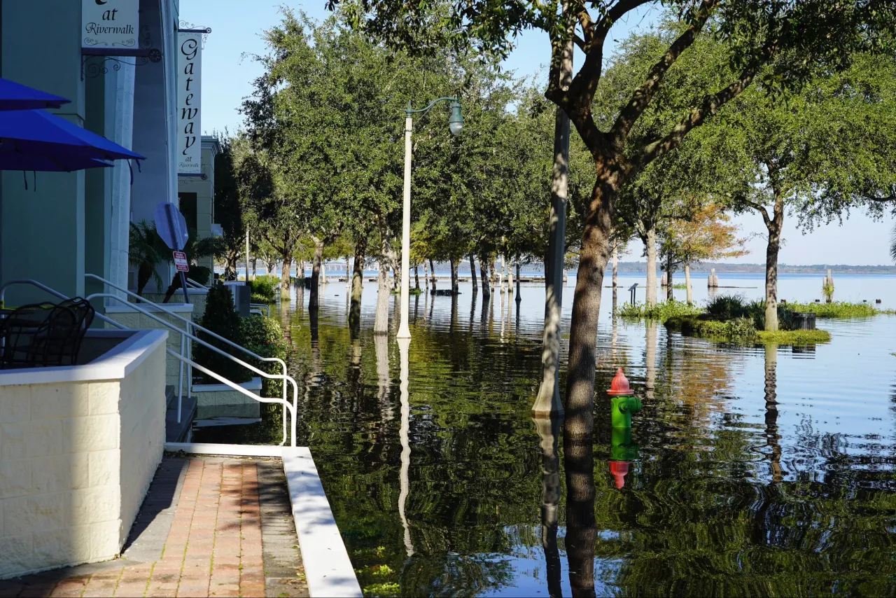 Image: Downtown Sanford Inundated with Rising Water (3)