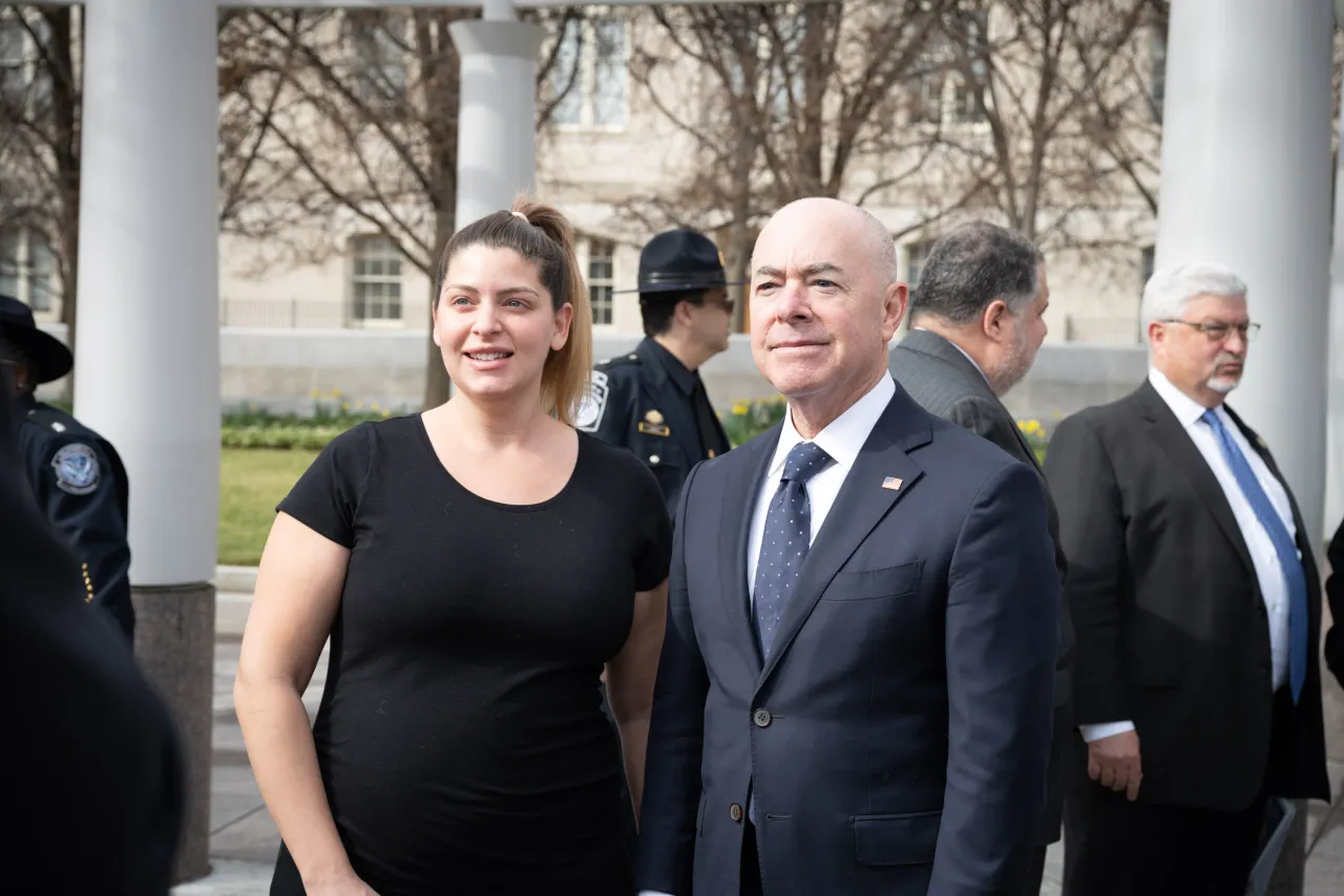 Image: DHS Secretary Alejandro Mayorkas Gives Remarks at NTEU Wreath Laying Ceremony (067)