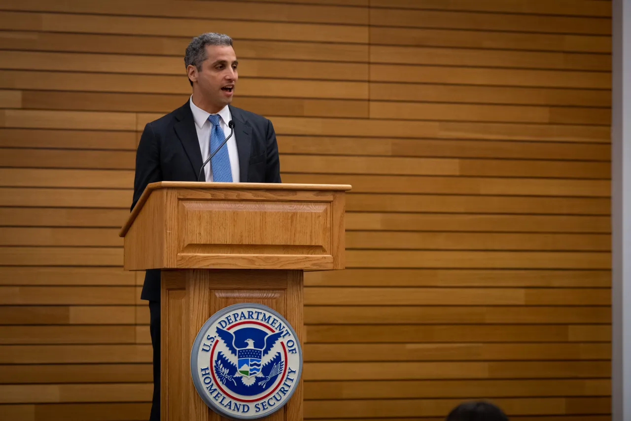 Image: DHS Secretary Alejandro Mayorkas Participates in Strategy, Policy, and Plans Town Hall (002)