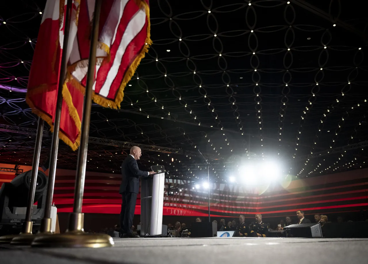 Image: DHS Secretary Alejandro Mayorkas Delivers Keynote Address (010)