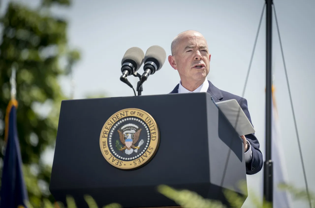 Image: DHS Secretary Alejandro Mayorkas Participates in the USCG Academy Graduation Ceremony (42)