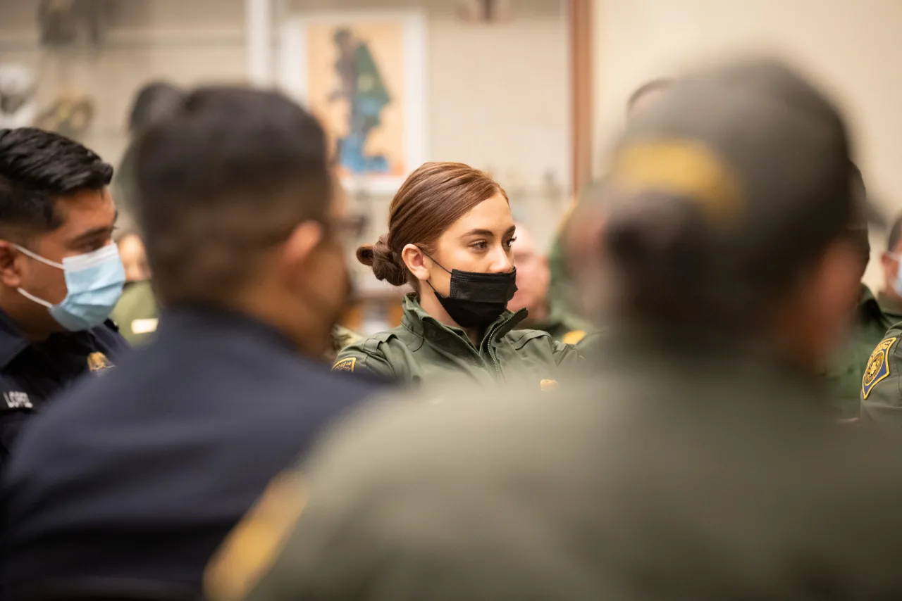 Image: DHS Secretary Alejandro Mayorkas Visits USBP El Paso Station (008)