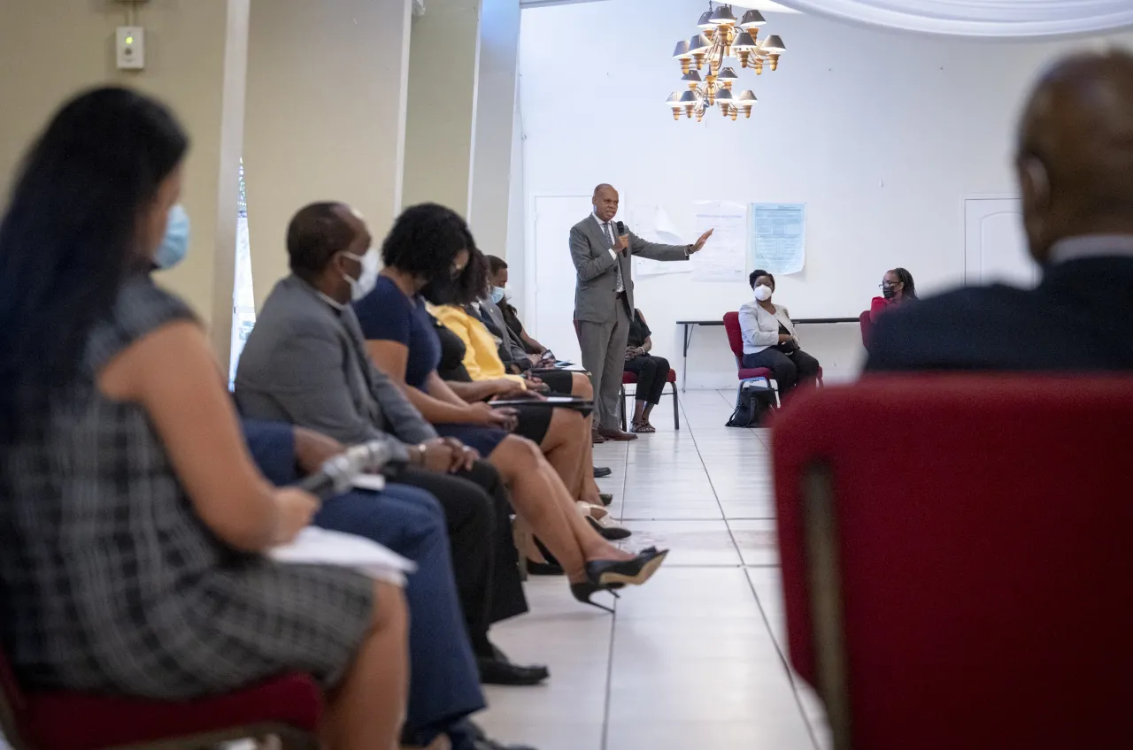 Image: DHS Secretary Alejandro Mayorkas Meets with Haitian-American Community Leaders (17)