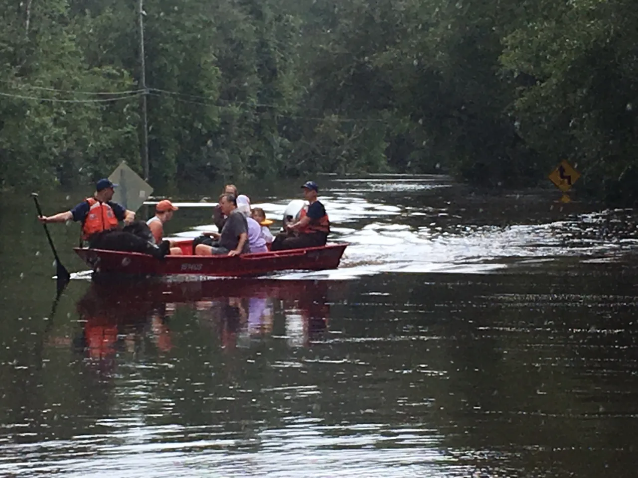 Image: Coast Guard Flood Punt Teams Conduct Hurricane Irma Rescue Operations [Image 3 of 4]