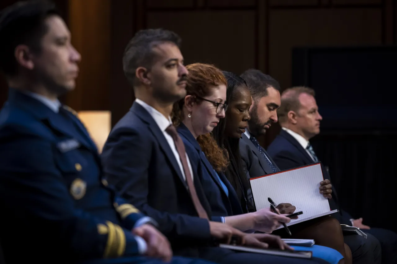 Image: DHS Secretary Alejandro Mayorkas Participates in a Senate Judiciary Committee Hearing  (026)