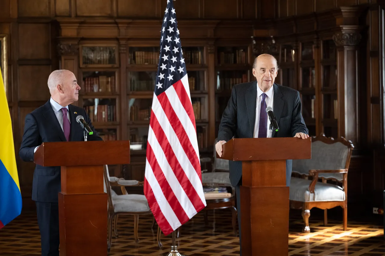 Image: DHS Secretary Alejandro Mayorkas Makes Remarks at Press Conference (049)