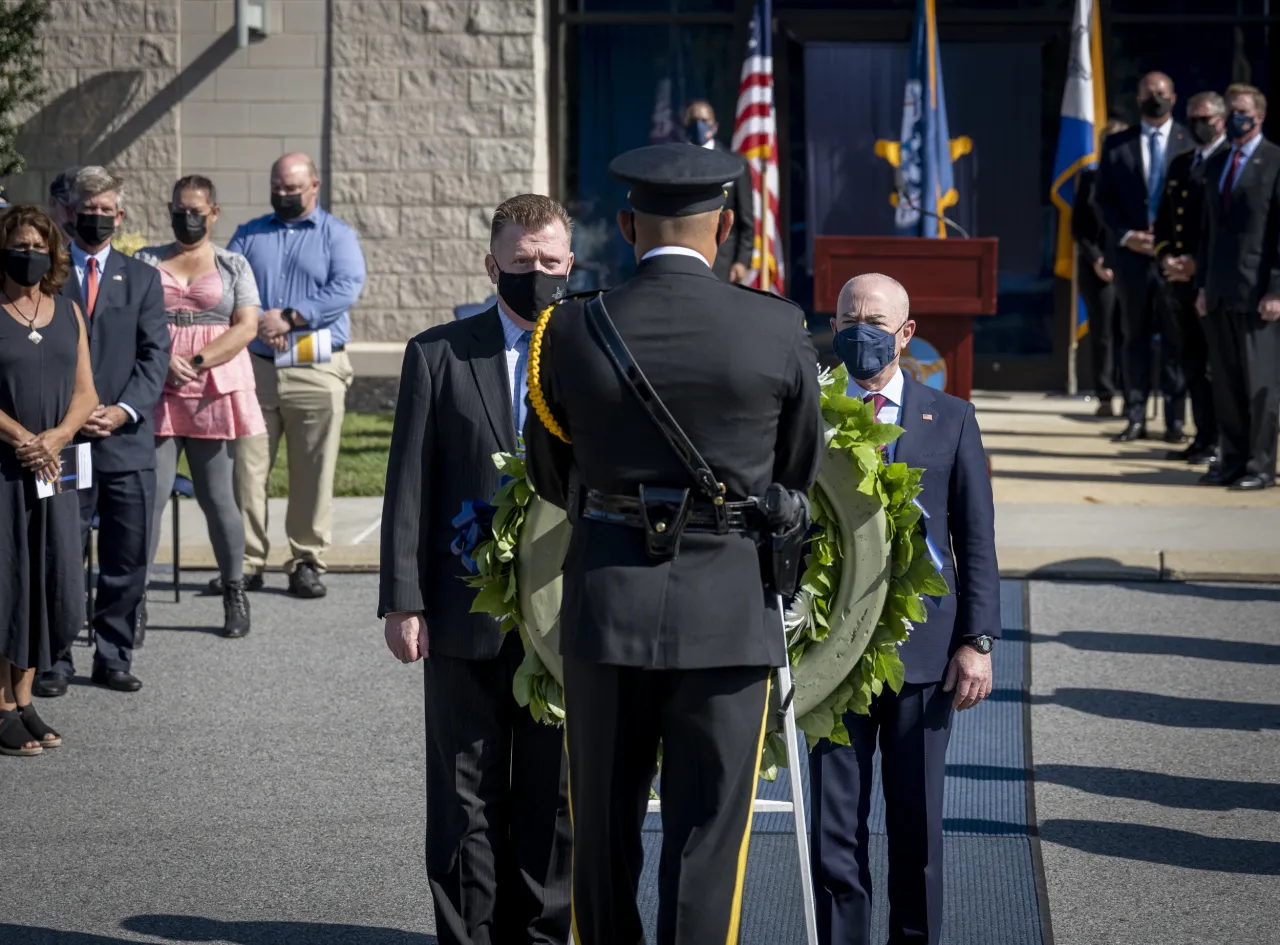 Image: DHS Secretary Alejandro Mayorkas Attends Secret Service 9/11 Memorial Event (9)