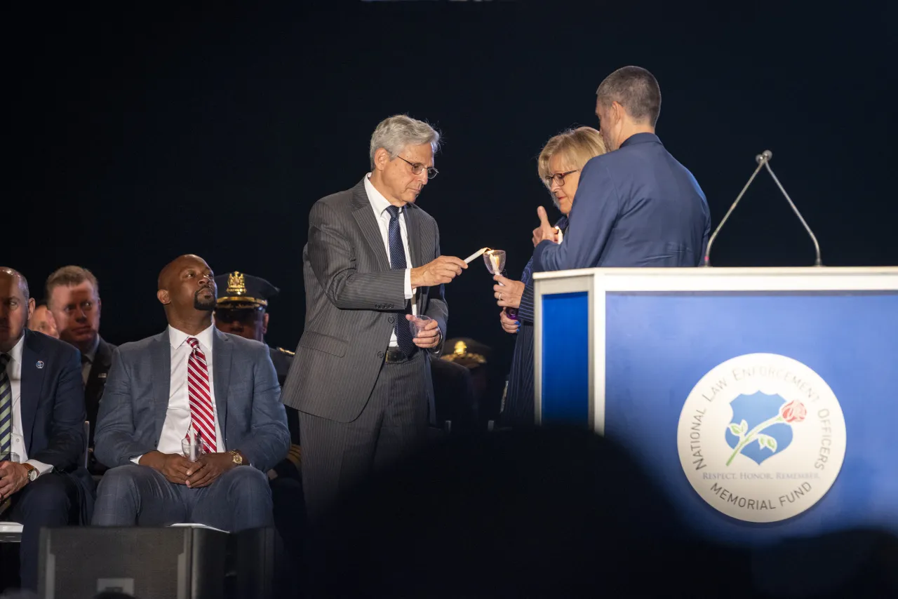 Image: DHS Secretary Alejandro Mayorkas Participates in Candlelight Vigil (30)