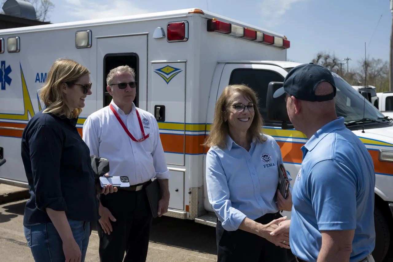 Image: DHS Secretary Alejandro Mayorkas Visits Rolling Fork, Mississippi  (129)