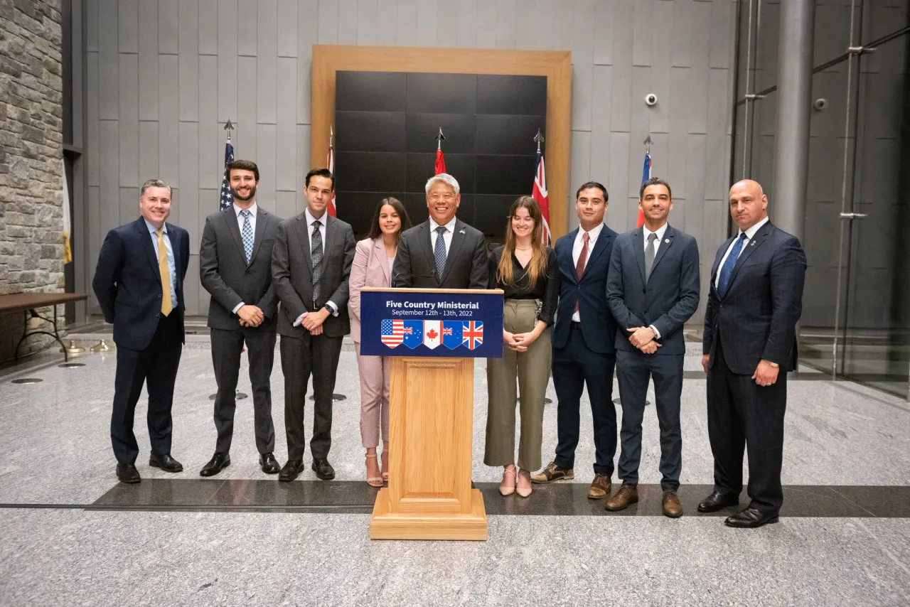 Image: DHS Hosts the Five Country Ministerial Meeting in Washington, D.C. (054)